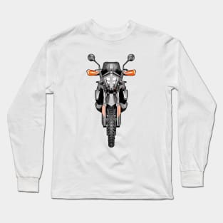 1290 Super Adventure Bike Illustration Long Sleeve T-Shirt